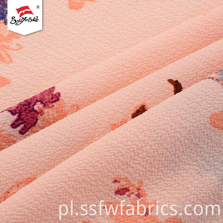 Printed Polyester Fabric For Women